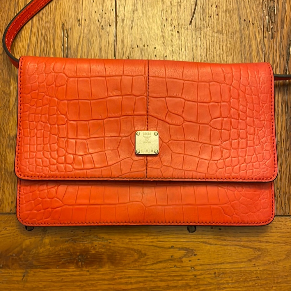 MCM Clutch or Shoulder Bag